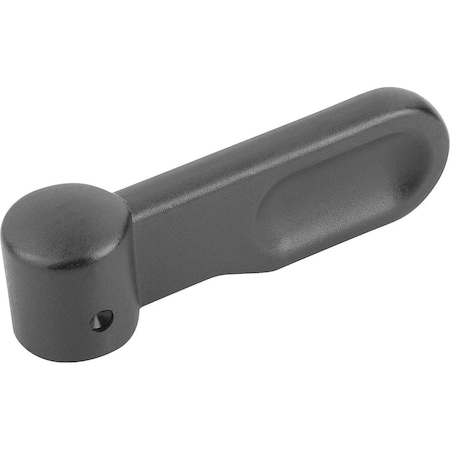 Lock Grip Size:3, A=40 4,8X13,6, D=6, Steel Black Oxidized